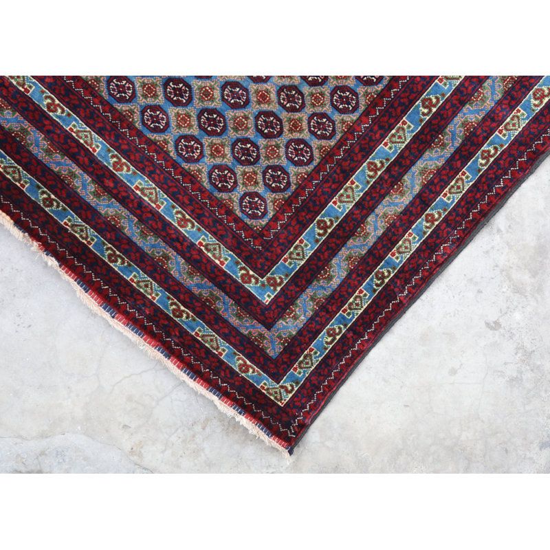 Afghan Wool Oriental Area Rug