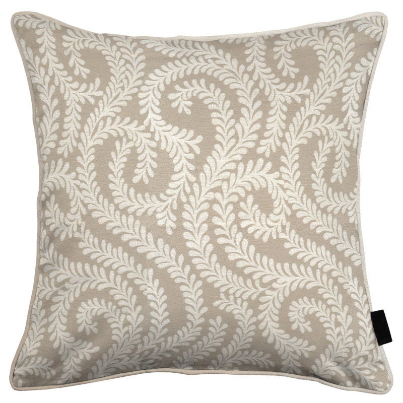 Holoman Floral Square Cushion Cover, 43 x 43cm, Orange