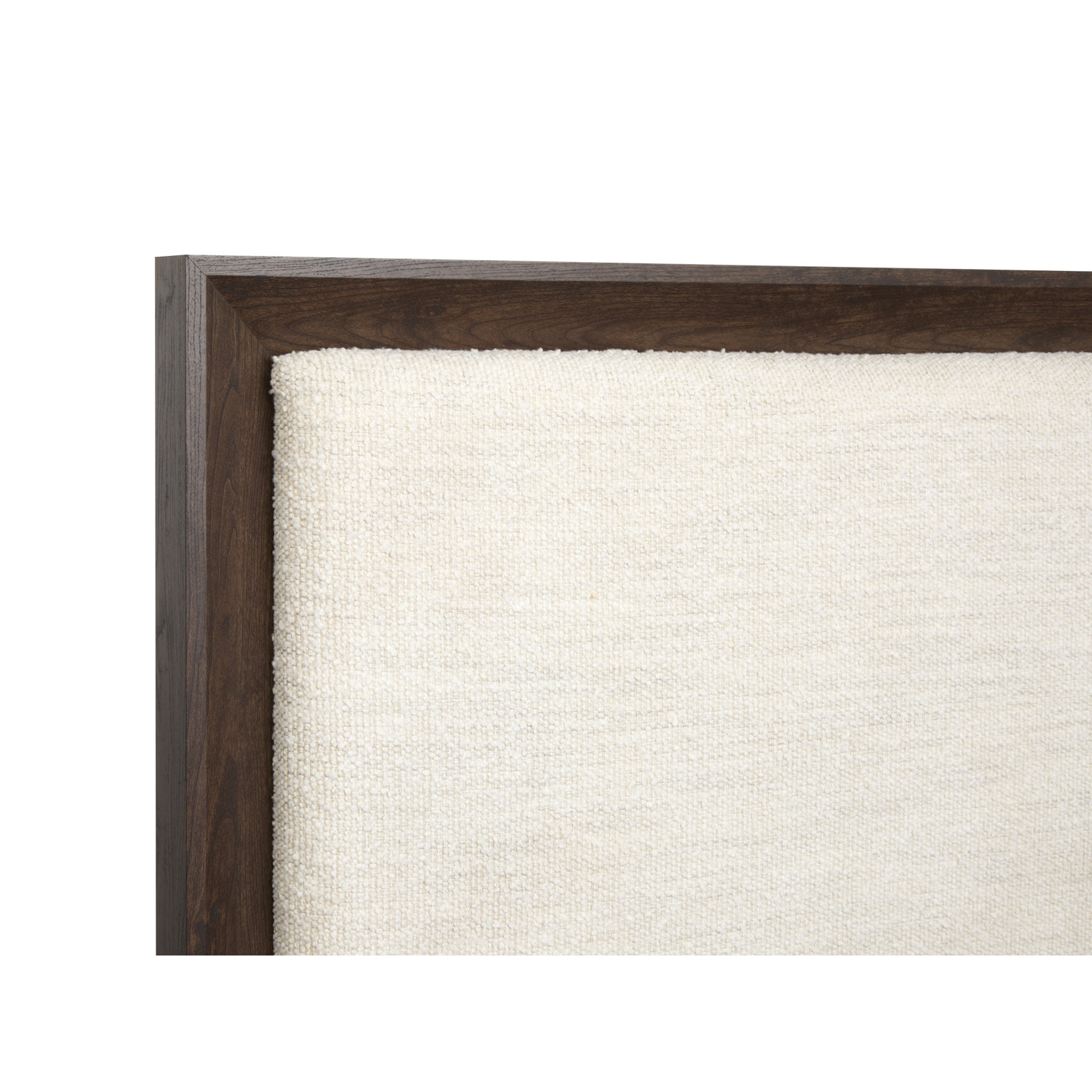 Upholstered Panel Bed, King