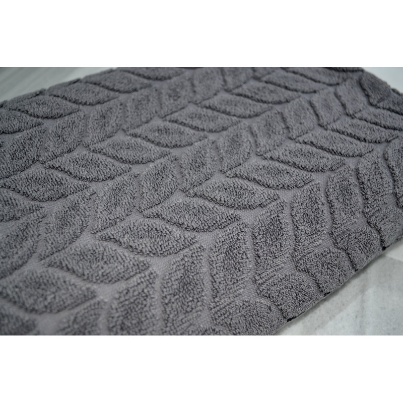 Kerr Turkish Cotton Plush Mulit-Size Set, Dark Gray