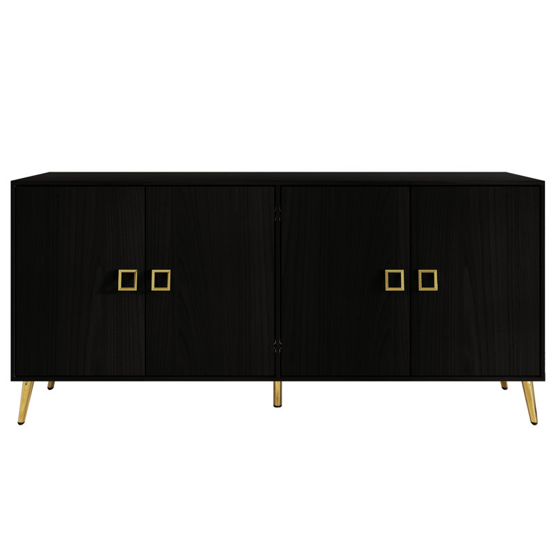 Sideboard In Brown, Blanc