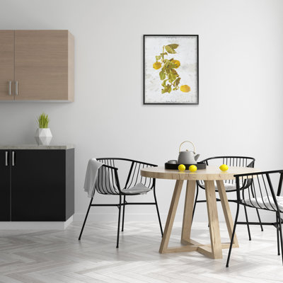 Art de giclée encadrée de fruits naturels par GraffiTee Studios