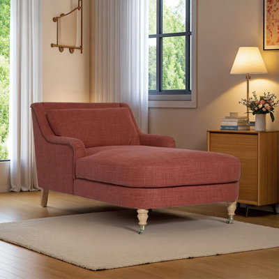 Chaise longue élégante paresseuse rétro