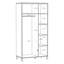 2 Door Manufactured Wood Wardrobe
