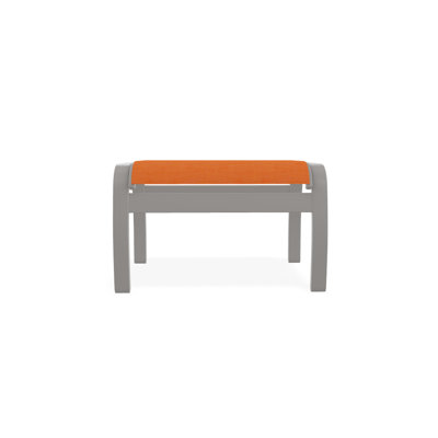 Repose-pieds d'extérieur avec coussin Askar