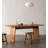 Rectangular Solid Wood Dining Table in Retro Style for Home Use-1774276624