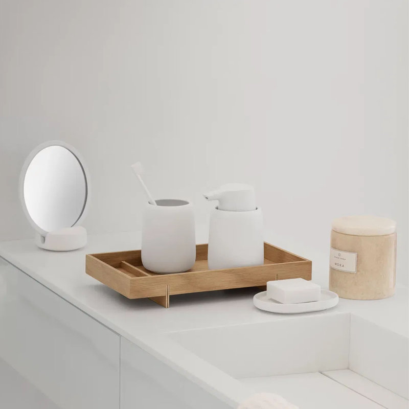 Ceramic / Porcelain Soap Dish, White