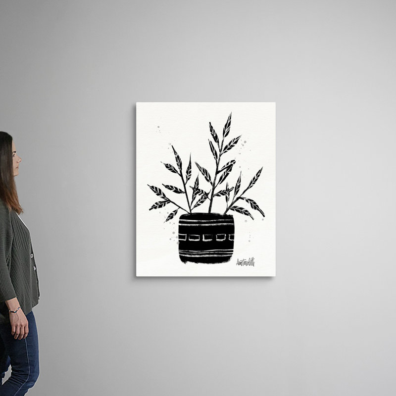 Art mural sur toile Botanical Sketches, Toile tendue, H 40 po x l 32 po