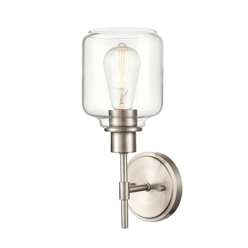 Asheville 1 Light 12.5" Tall Armed Sconce