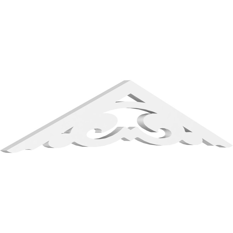 Fronton en uréthane Preston Signature, brun clair apprêté, H 7,5 po x l 36 po, 5/12