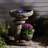 Bird Baths for Outdoor - 27.6" Tall Pedestal Birdbath with Planter, Durable Resin, Rustic Stacked Stone Bird Bath for Outside, Garden, Patio, Lawn, Backyard