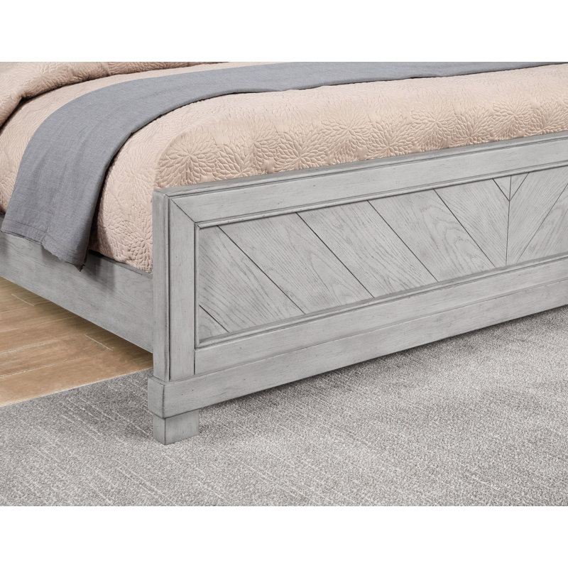Lit standard Altha, Grand, Gris