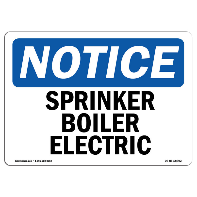 Enseigne électrique Sprinkler Boiler