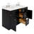 Hamlet 60.25 " W Freestanding Standard Free Standing 2 Double Vanity Bathroom Vanity With Carrara Quartz Top-138335677-94003720