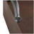 Brown Wood Hidden Drawer Living Room Decor Tray with Black Metal Handles-963803997