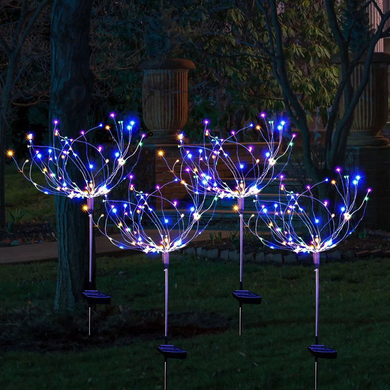 Filet de jardin à énergie solaire pour lumières d'Halloween, Multicolore