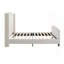 High Back Upholstered Headboard Bed Fram-573934799