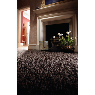 Jacinta Solid Colour Wool Hand Woven Area Rug