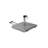 Forbes 40kg Stone Free Standing Umbrella Base with Wheels