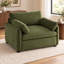 Fauteuil surdimensionné en chenille de 50 po de large Orelvessique avec assise profonde, coussins amovibles et 2 coussins-1407736042