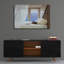Art mural en verre rouge «Nap Time» par ZhenHuan Lu-1109991799