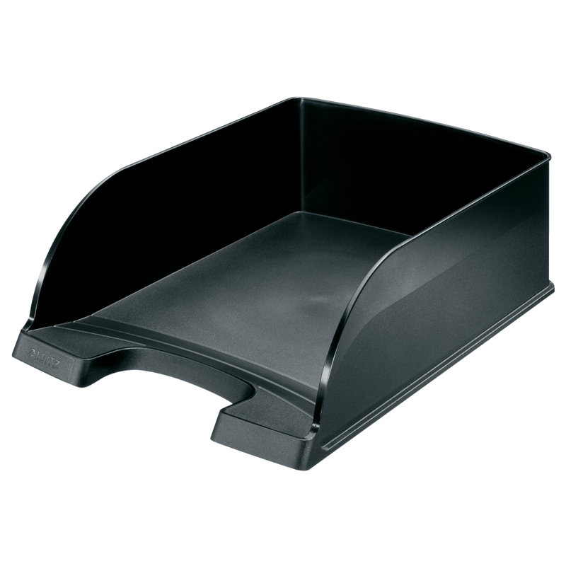 Plastic Paper Organiser, Black