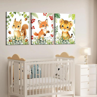 3 Piece Wrapped Canvas Print