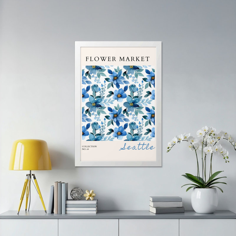 Colfax Single Picture Frame Print, 35.56cm H x 27.94cm W, White
