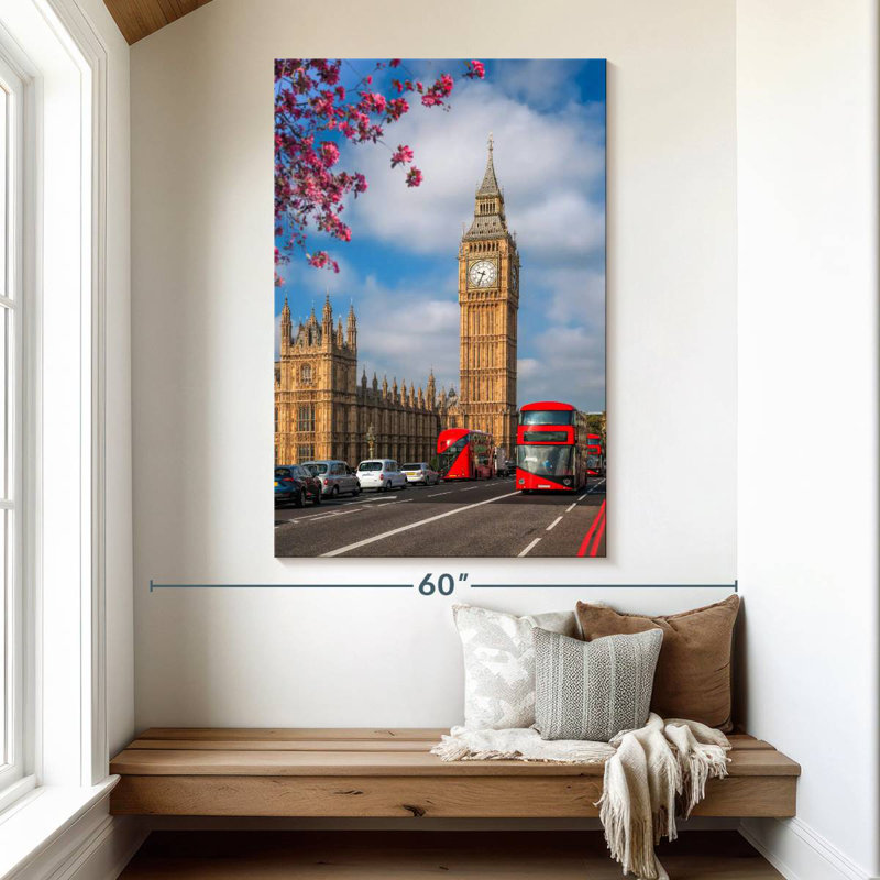Aime Big Ben Tower, 51" H x 34" W