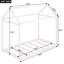 Twin Size Wooden House Bed-523485152