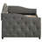 Tremont Grey Upholstereddaybed With Trundle