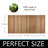 Roll-up Teak Bath Mat