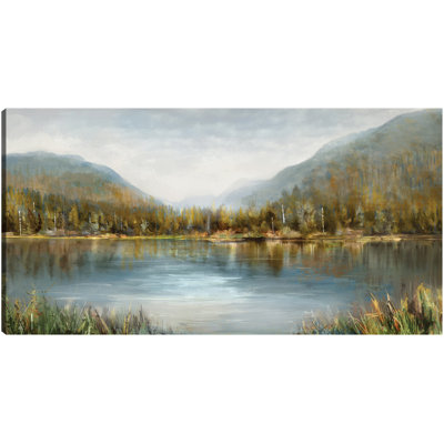 Silent Waters by Studio Arts Canvas Art Print