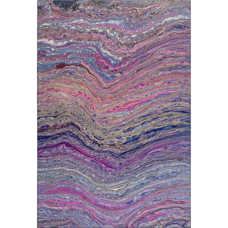 Tapis de qualité supérieure Lavanya, Rectangle 5 pi x 7 pi 6 po