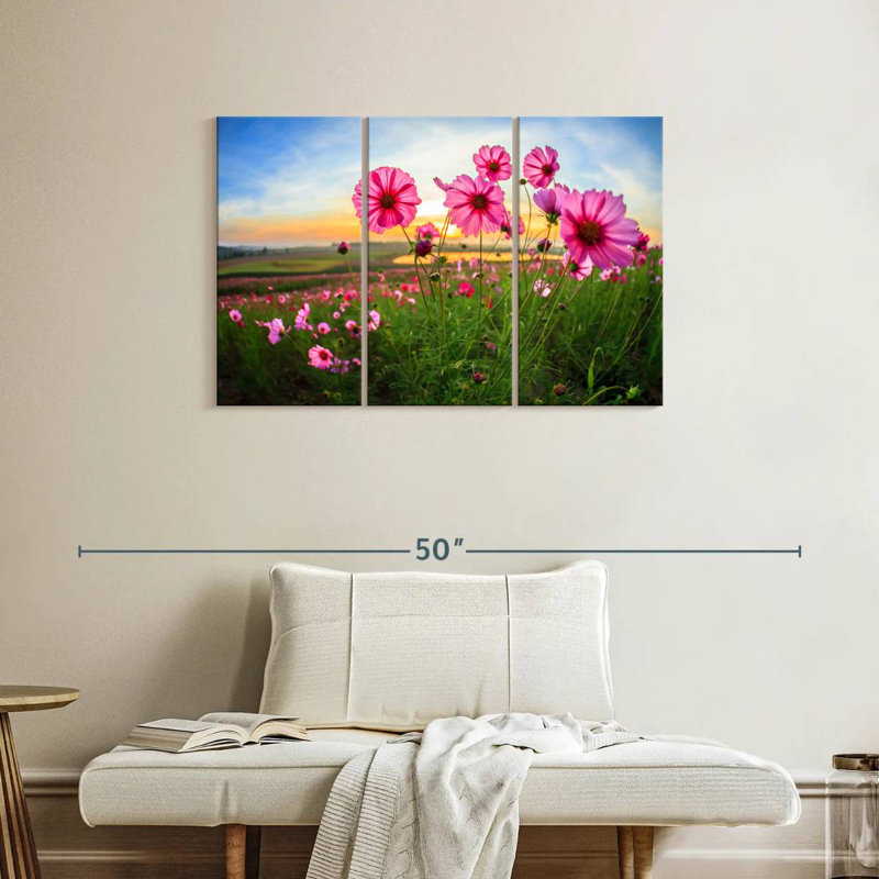 Alvord Cosmos Flower Valley, H 24 po x l 38 po