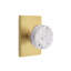 Terrazzo Round Knob with Rectangle Rosette-722826245