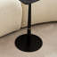 P 15,74 po x H 23,77 po, panneau de fibres à densité moyenne avec pieds en métal, carré, espace de vie et salon, table basse, bureau d'ordinateur