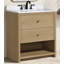 Meuble-lavabo Carolina 30 po en chêne lavé