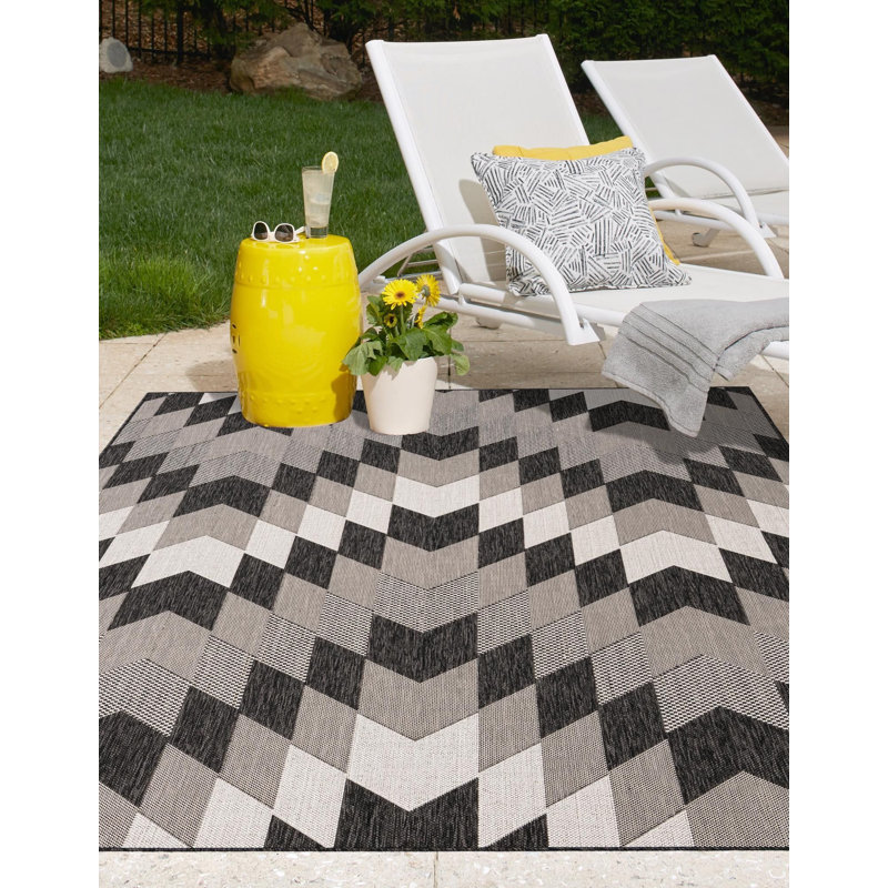 Tapis noir Aucun Nykeia, Rectangle 2 pi x 3 pi 1 po