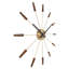 Plug-Inn, 23-Inch, Metallic Spoke Wall Clock-99460725