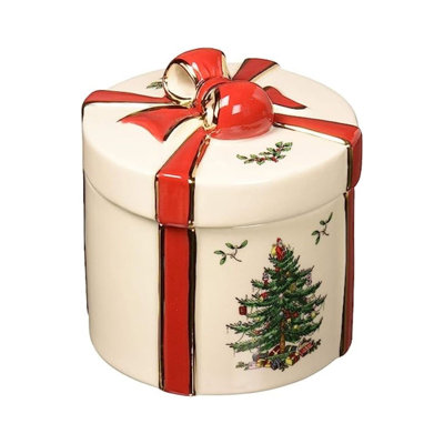 Figurine boîte de Noël Spode