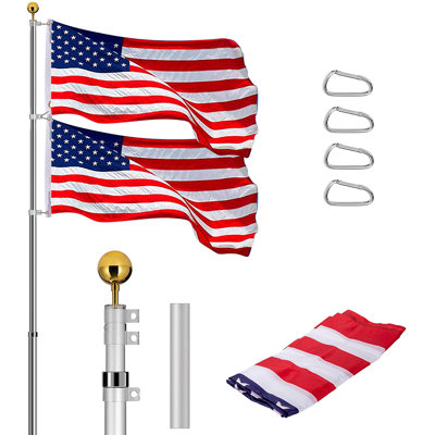 Hoyleton Telescoping Flagpole Kit