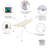 Brabantia Size B Medium Ironing Board with Steam Iron Rest-45466103