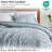 Southshore Fine Linens Pure Melody Reversible Comforter Set in Pure Melody Aqua, Double-Brushed Microfiber Paisley Bedding with Down-Alternative Fill, 1 Comforter and 2 Pillow Shams, Full / Queen-979489197-979489196