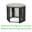 Medium Accent Table Pet Crate