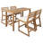 5-Piece Rustic Patio Bar Set