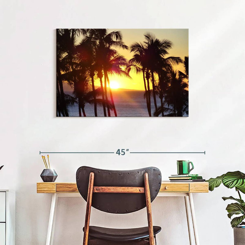 Coucher de soleil Gillard Key West, H 24 po x l 36 po