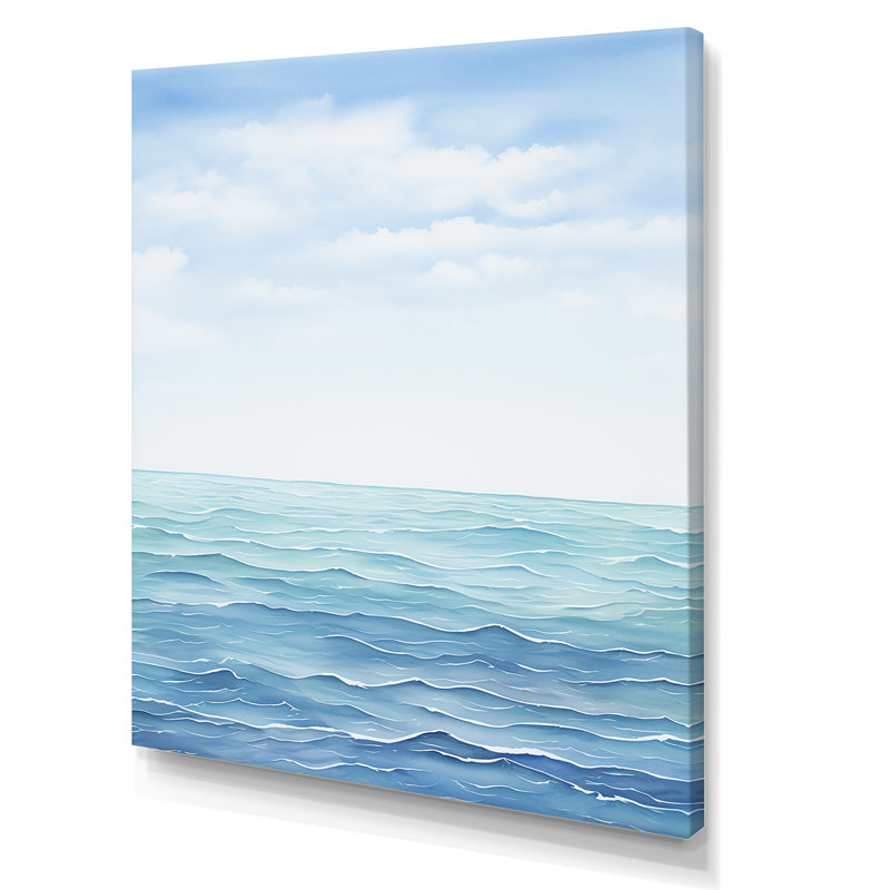 Océan Infinity Dreamscape V, Toile tendue, H 44 po x l 34 po x P 1,5 po