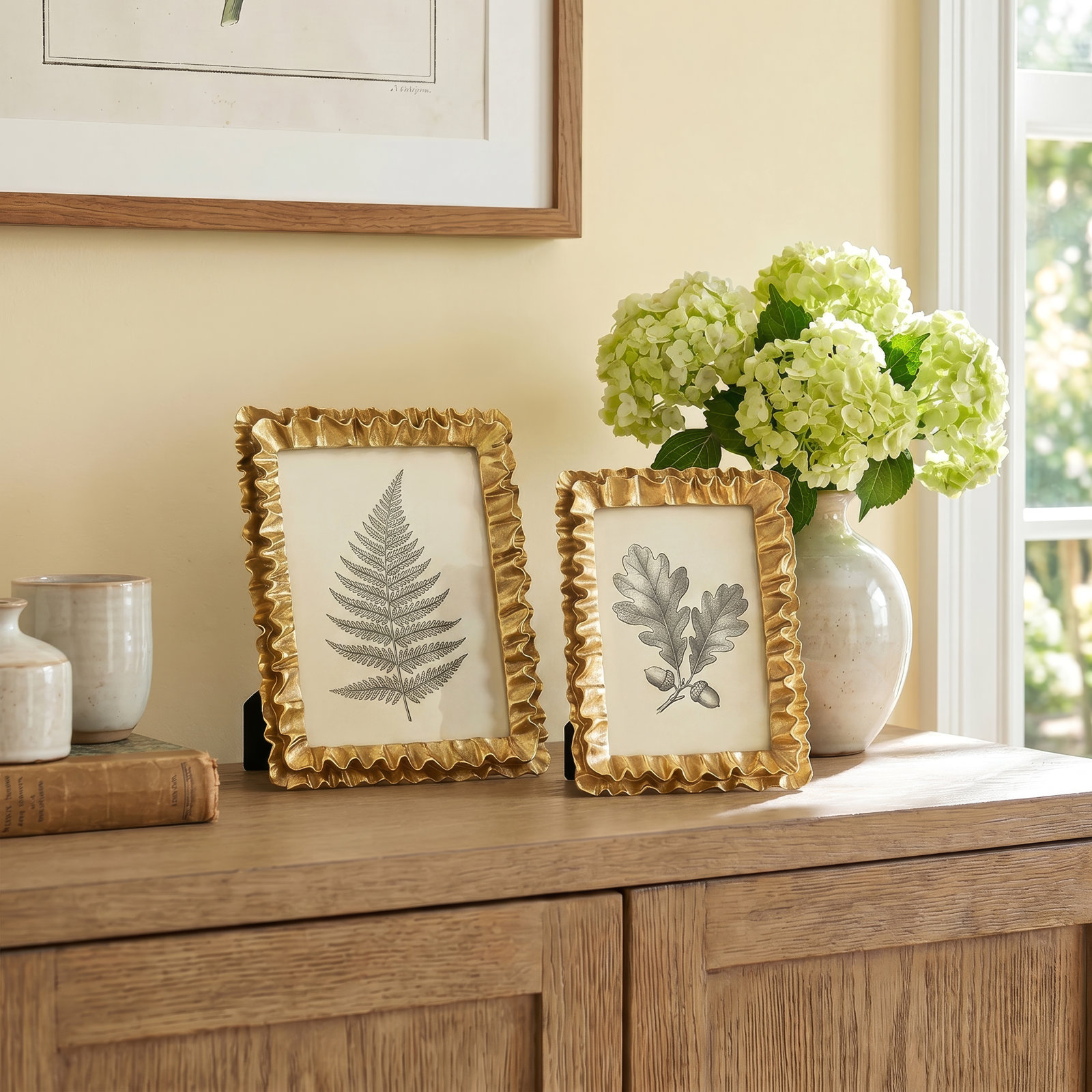 Gold Matte Picture Frame - Set of 2