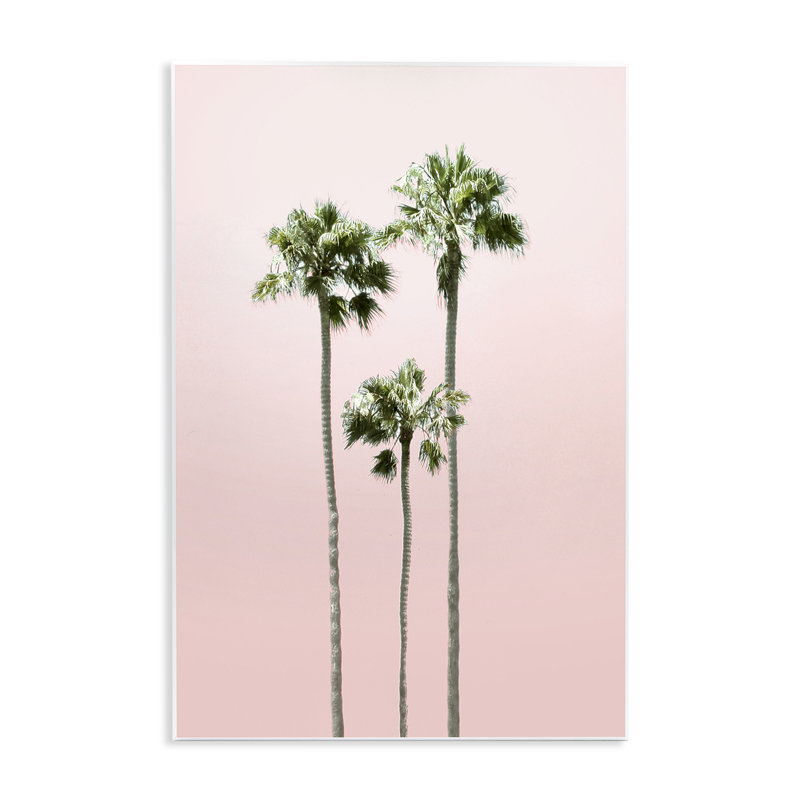Plaque murale «Palm Getaway», par Natalie Carpentieri, H 19 po x l 13 po